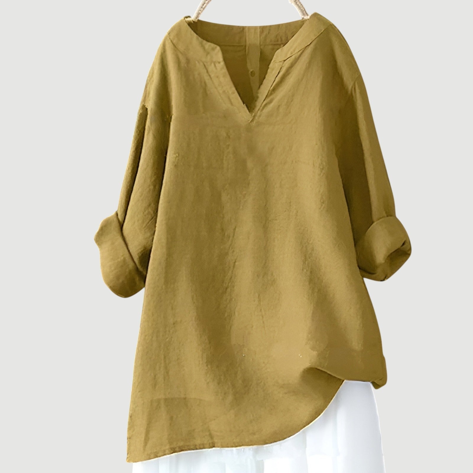 Nora | Bluse aus Naturfaser