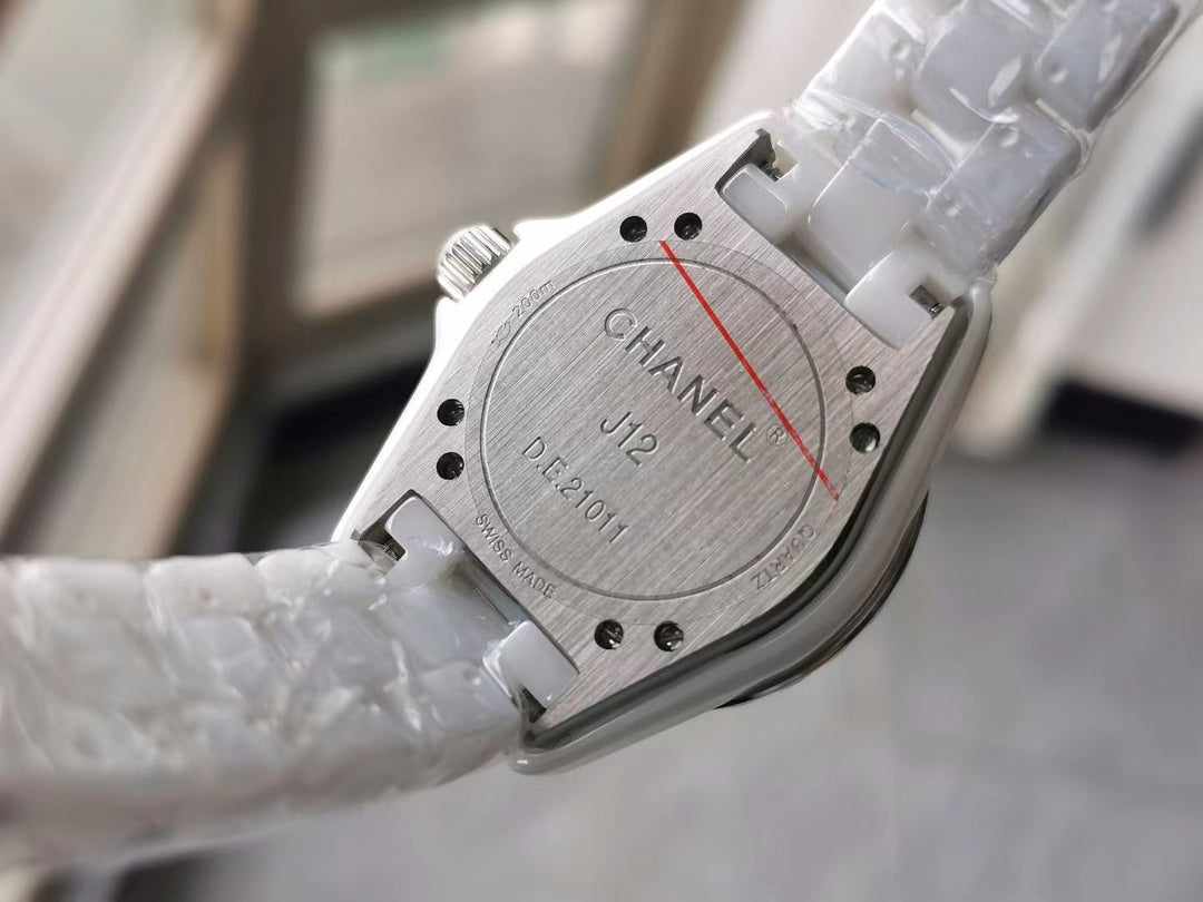 J12 20TH ANNIVERSARY WHITE CERAMIC STEEL MANY PATTERNS