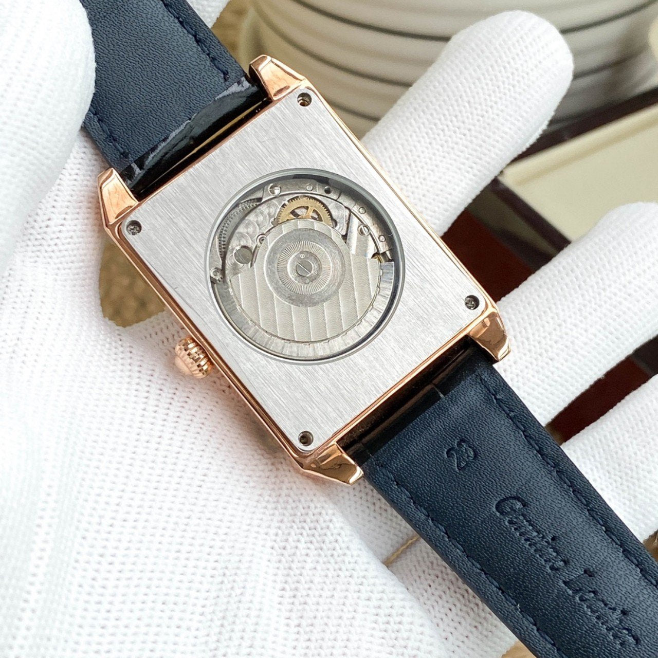JAEGER REVERSO MOON LEATHER STRAP