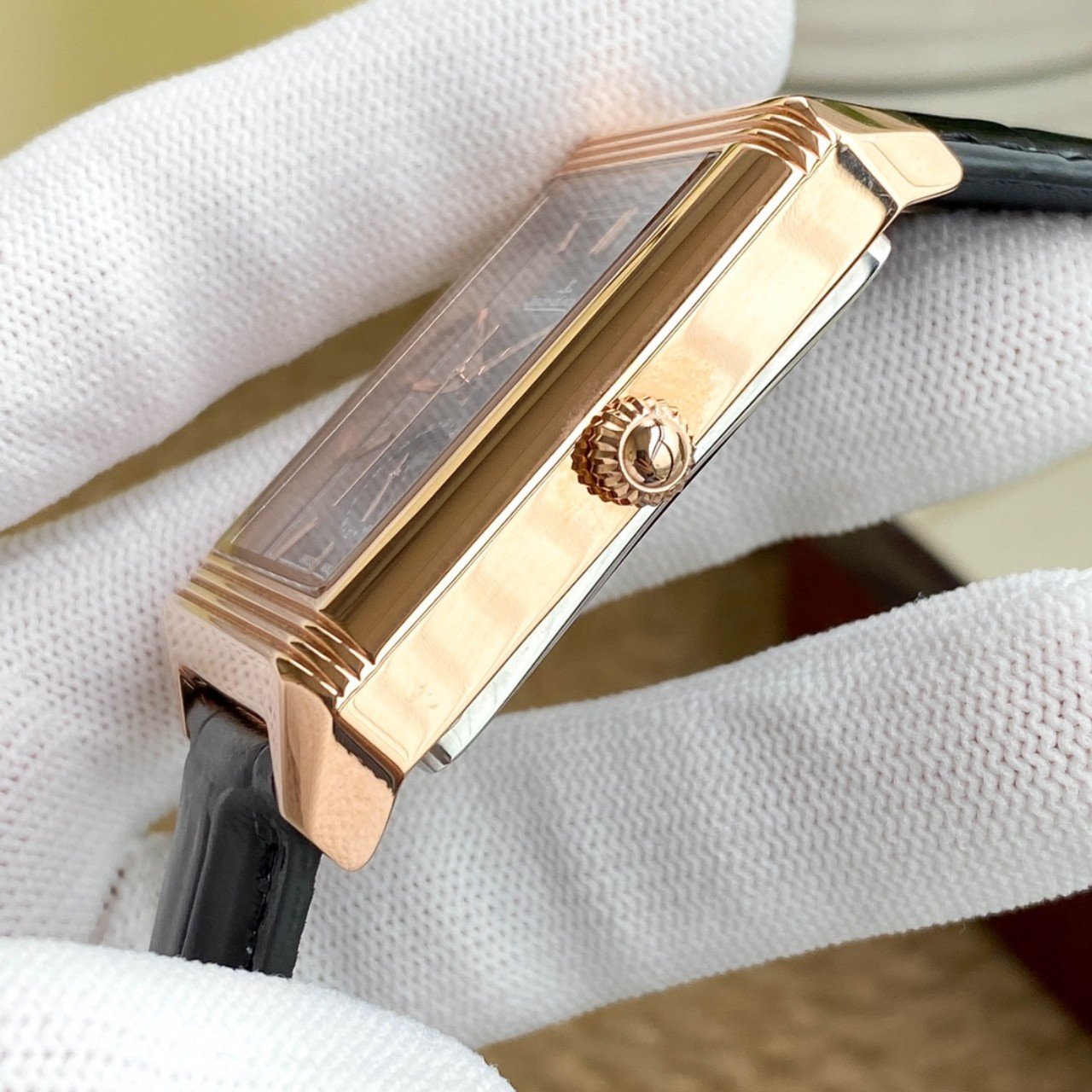 JAEGER REVERSO MOON LEATHER STRAP
