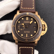 LUMINOR SUBMERSIBLE 47MM BRONZO BROWN DIAL