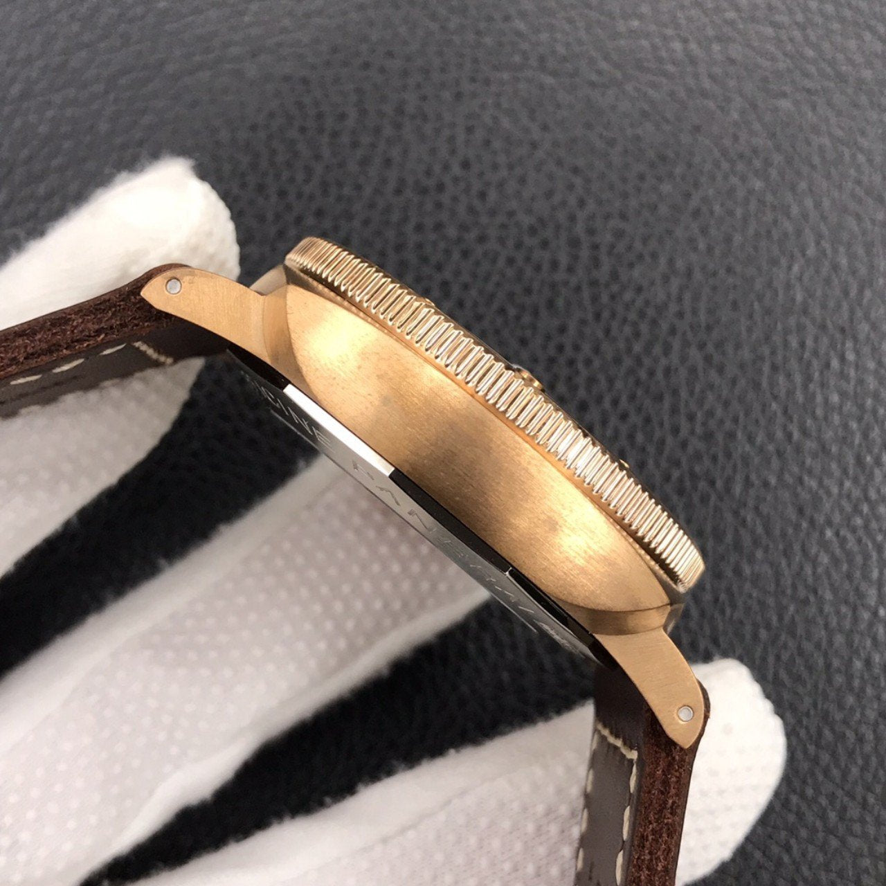 LUMINOR SUBMERSIBLE 47MM BRONZO BROWN DIAL