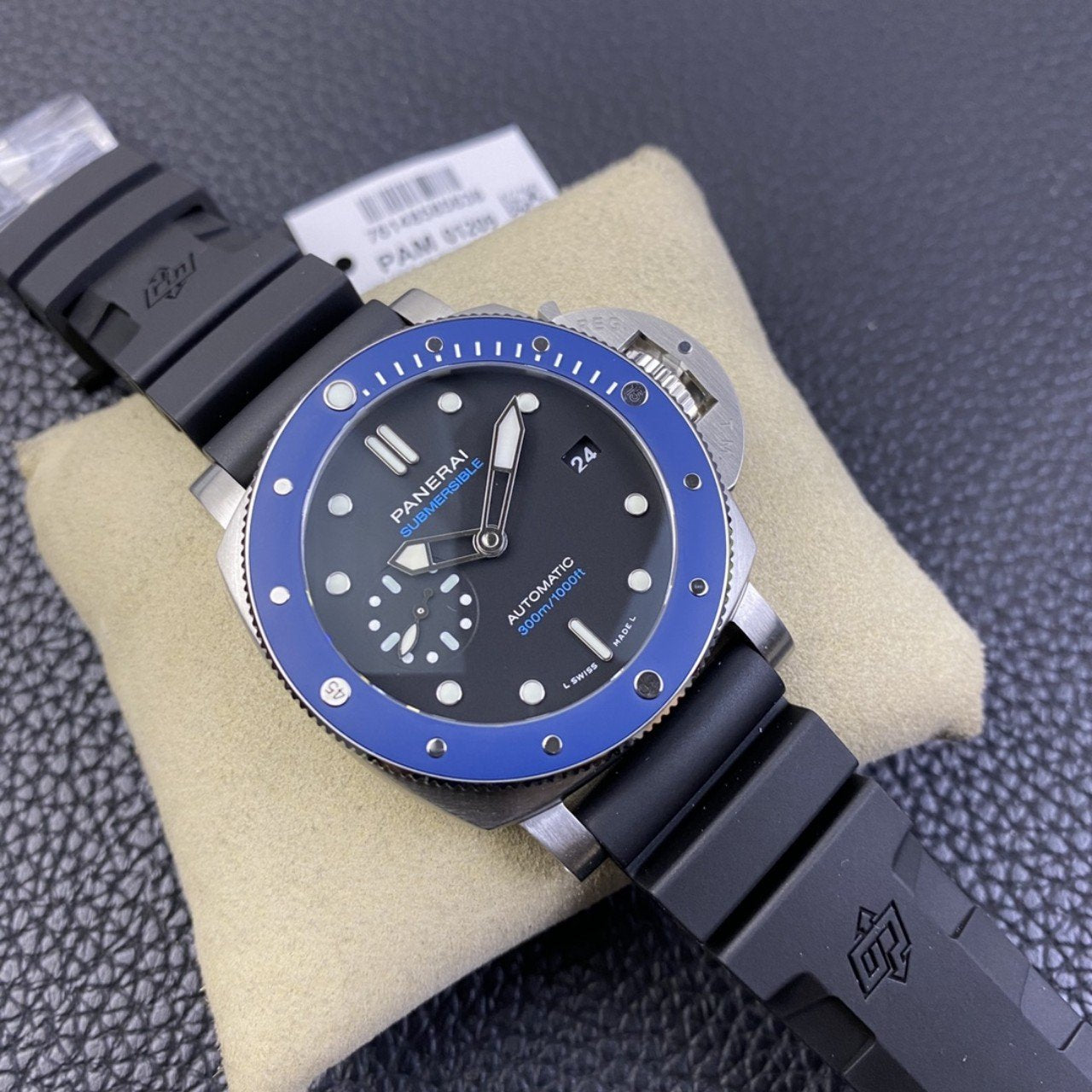 SUBMERSIBLE AZZURRO BLUE 42 STAINLESS STEEL